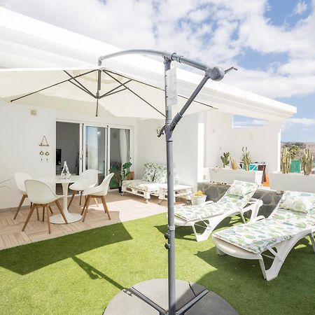 Playa Del Aguila Bungalow Con Terraza Solarium 马斯帕洛马斯 外观 照片