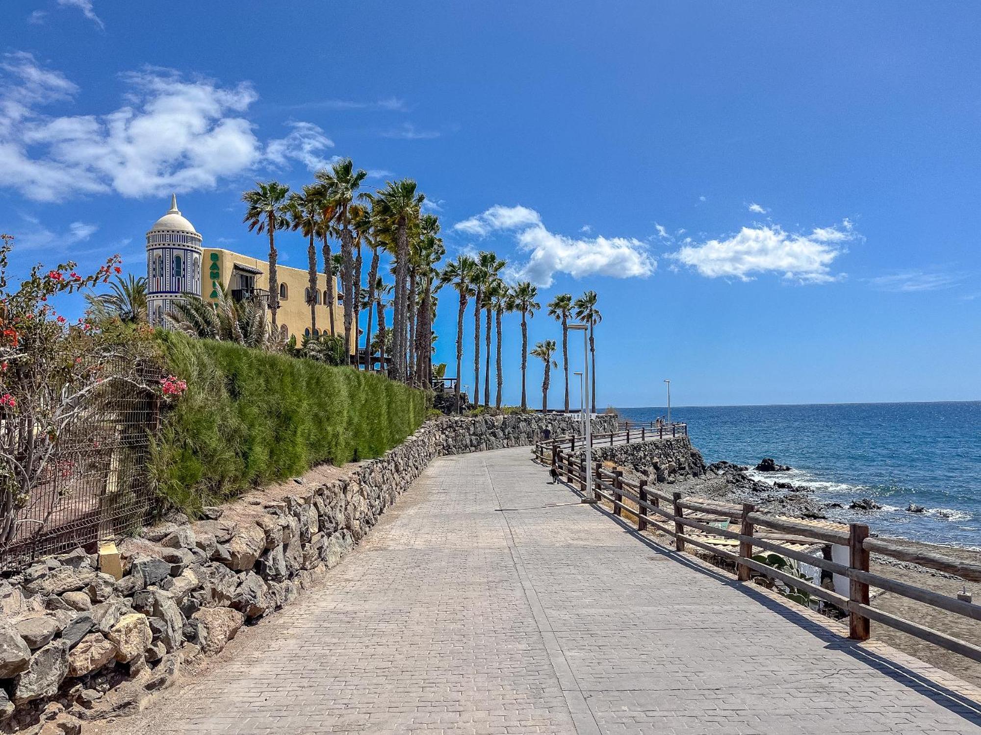 Playa Del Aguila Bungalow Con Terraza Solarium 马斯帕洛马斯 外观 照片