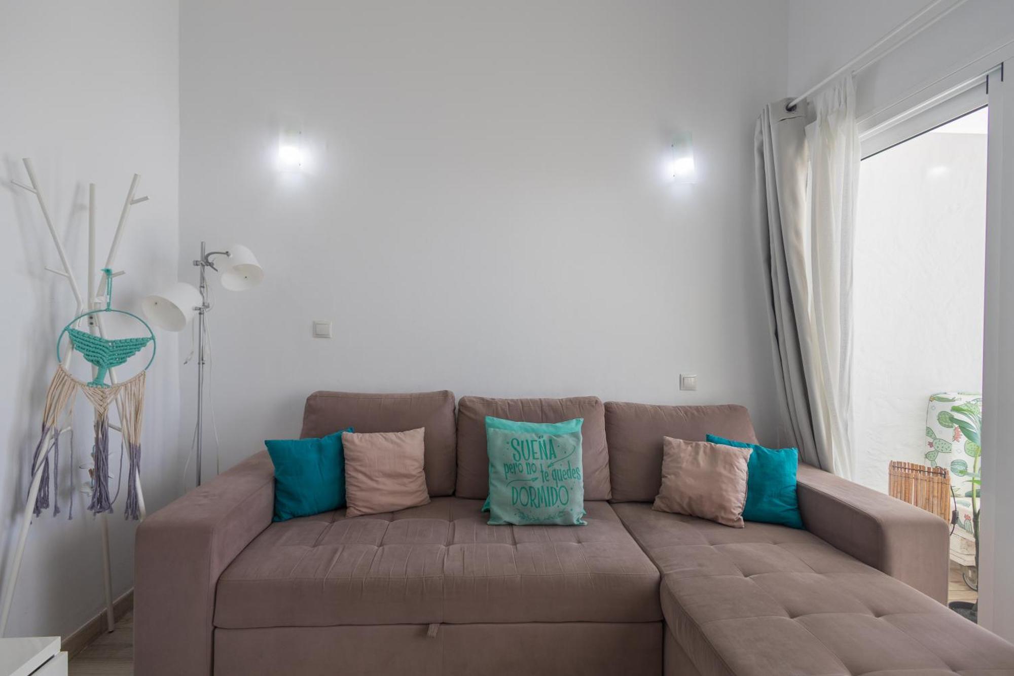Playa Del Aguila Bungalow Con Terraza Solarium 马斯帕洛马斯 外观 照片