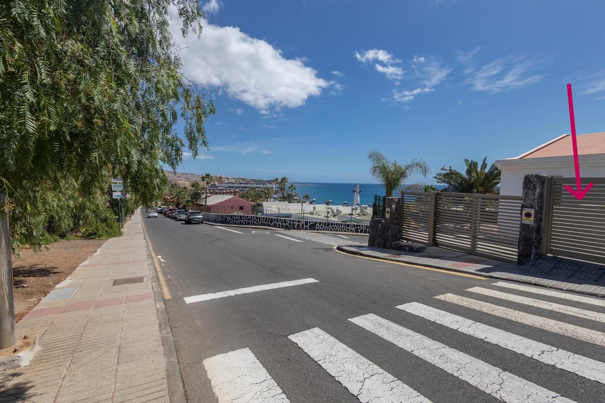 Playa Del Aguila Bungalow Con Terraza Solarium 马斯帕洛马斯 外观 照片