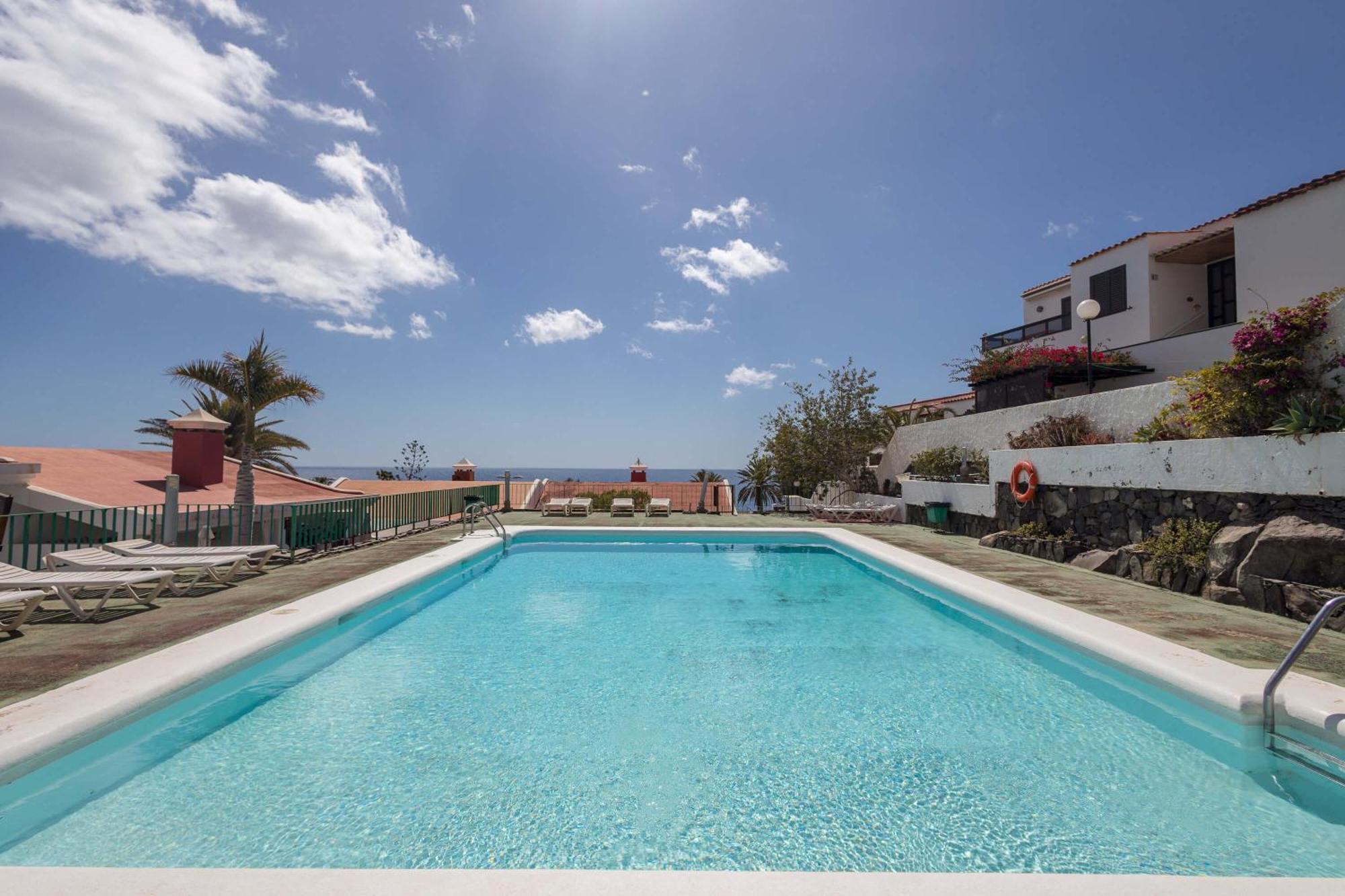 Playa Del Aguila Bungalow Con Terraza Solarium 马斯帕洛马斯 外观 照片