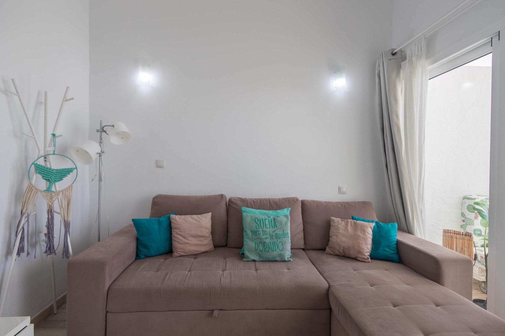 Playa Del Aguila Bungalow Con Terraza Solarium 马斯帕洛马斯 外观 照片