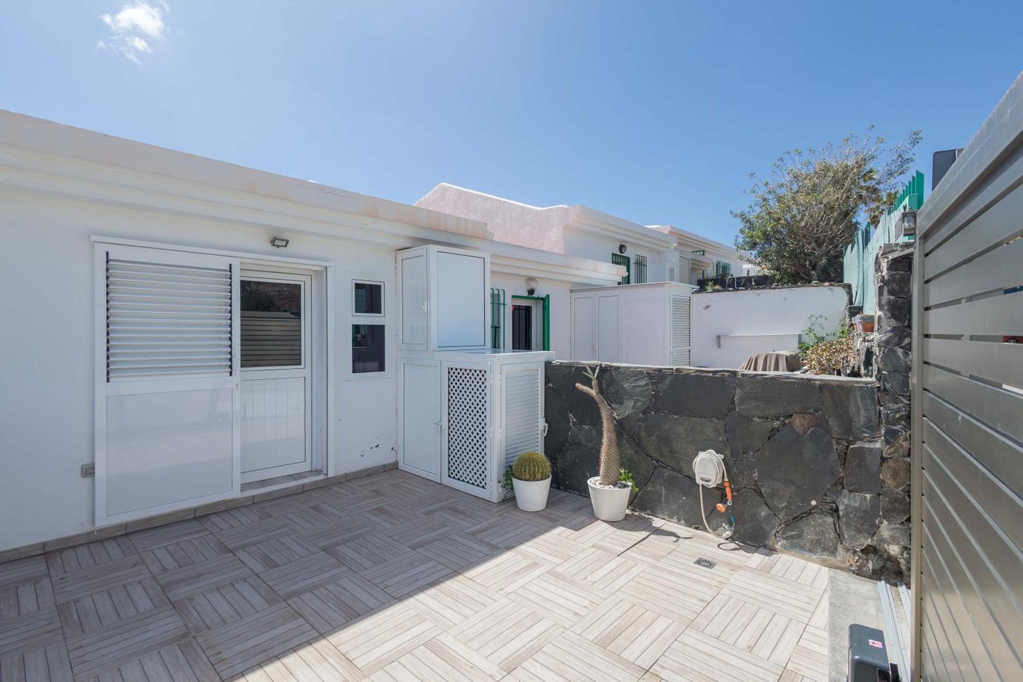 Playa Del Aguila Bungalow Con Terraza Solarium 马斯帕洛马斯 外观 照片