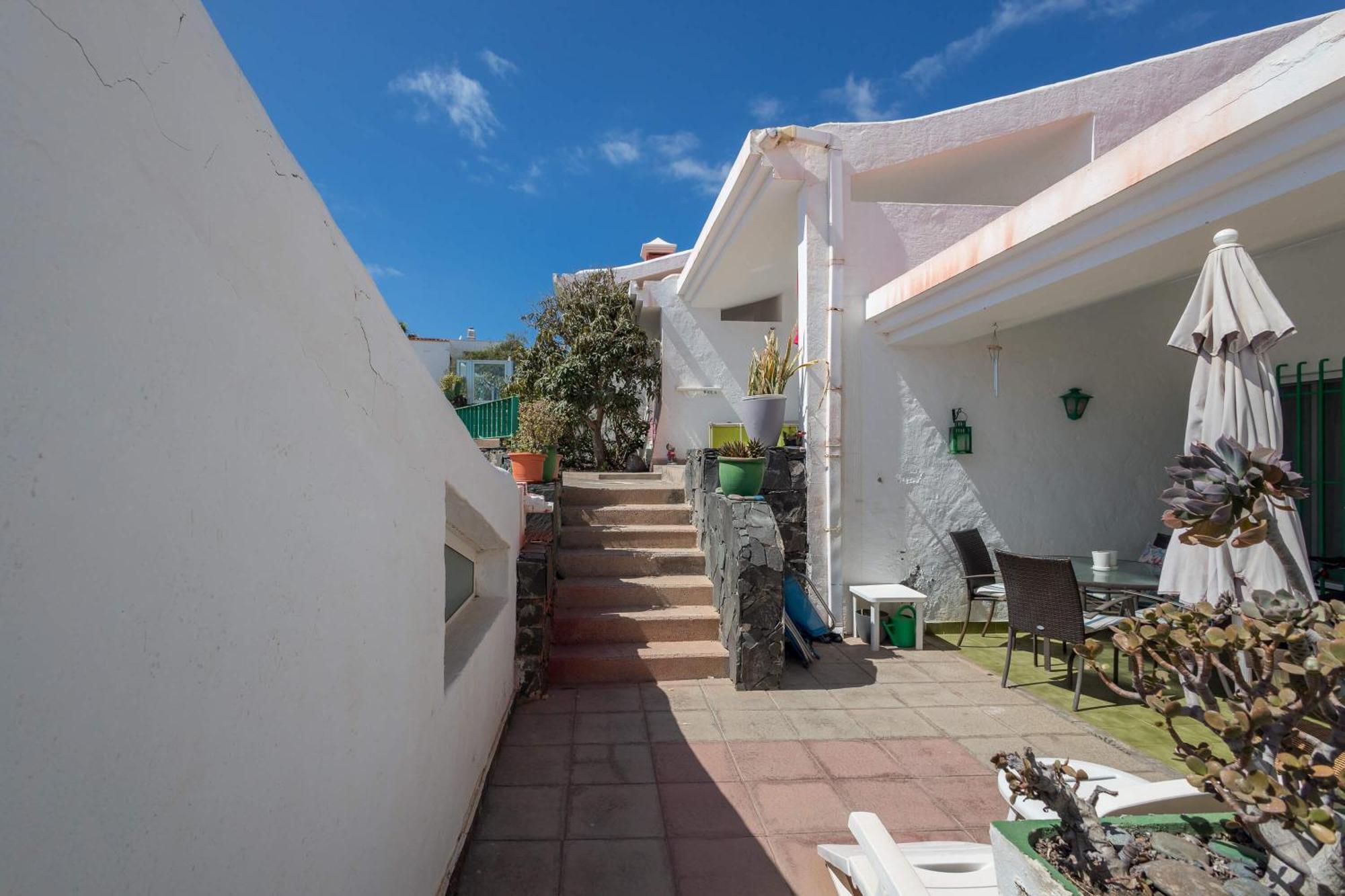 Playa Del Aguila Bungalow Con Terraza Solarium 马斯帕洛马斯 外观 照片