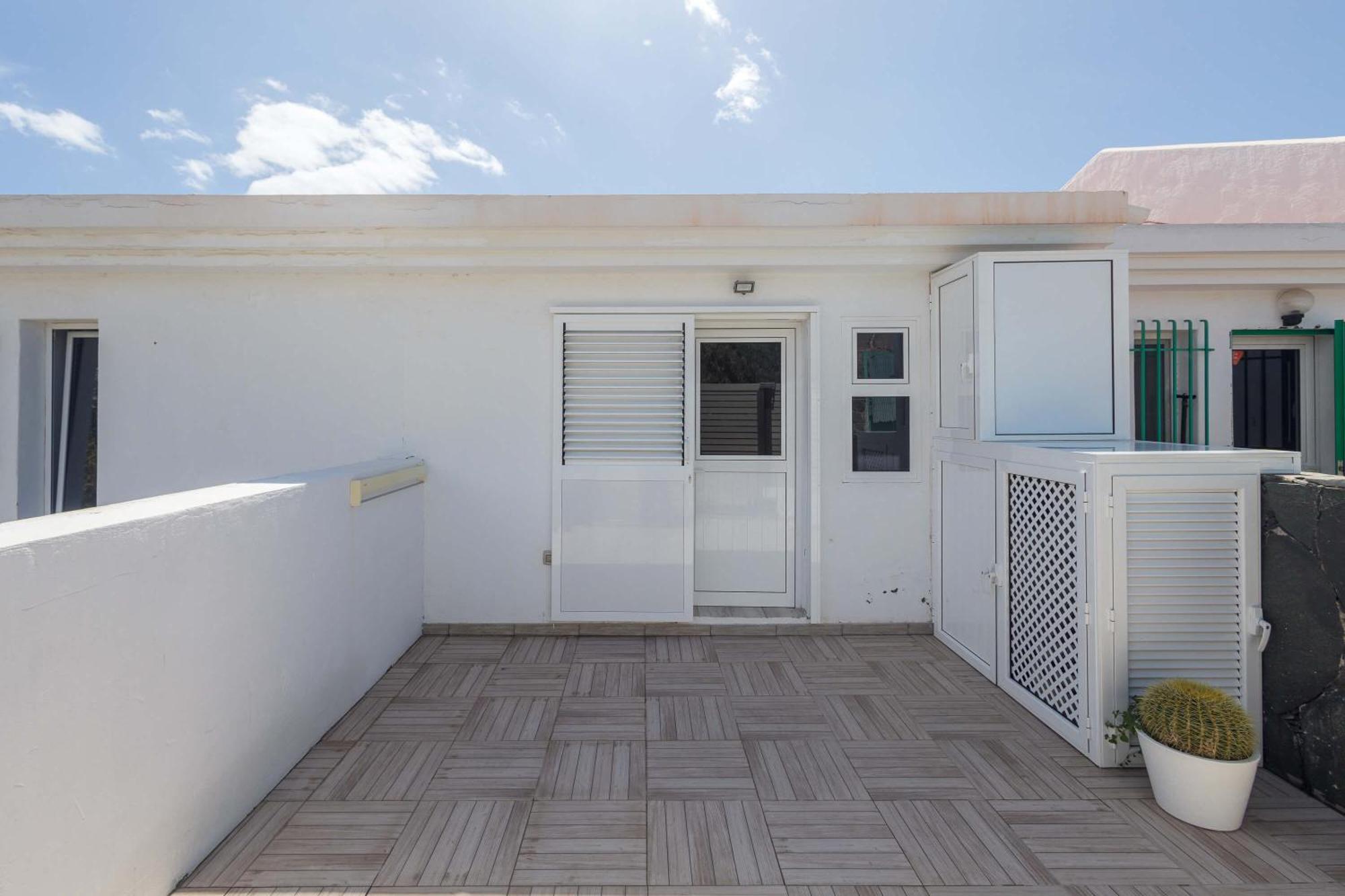 Playa Del Aguila Bungalow Con Terraza Solarium 马斯帕洛马斯 外观 照片