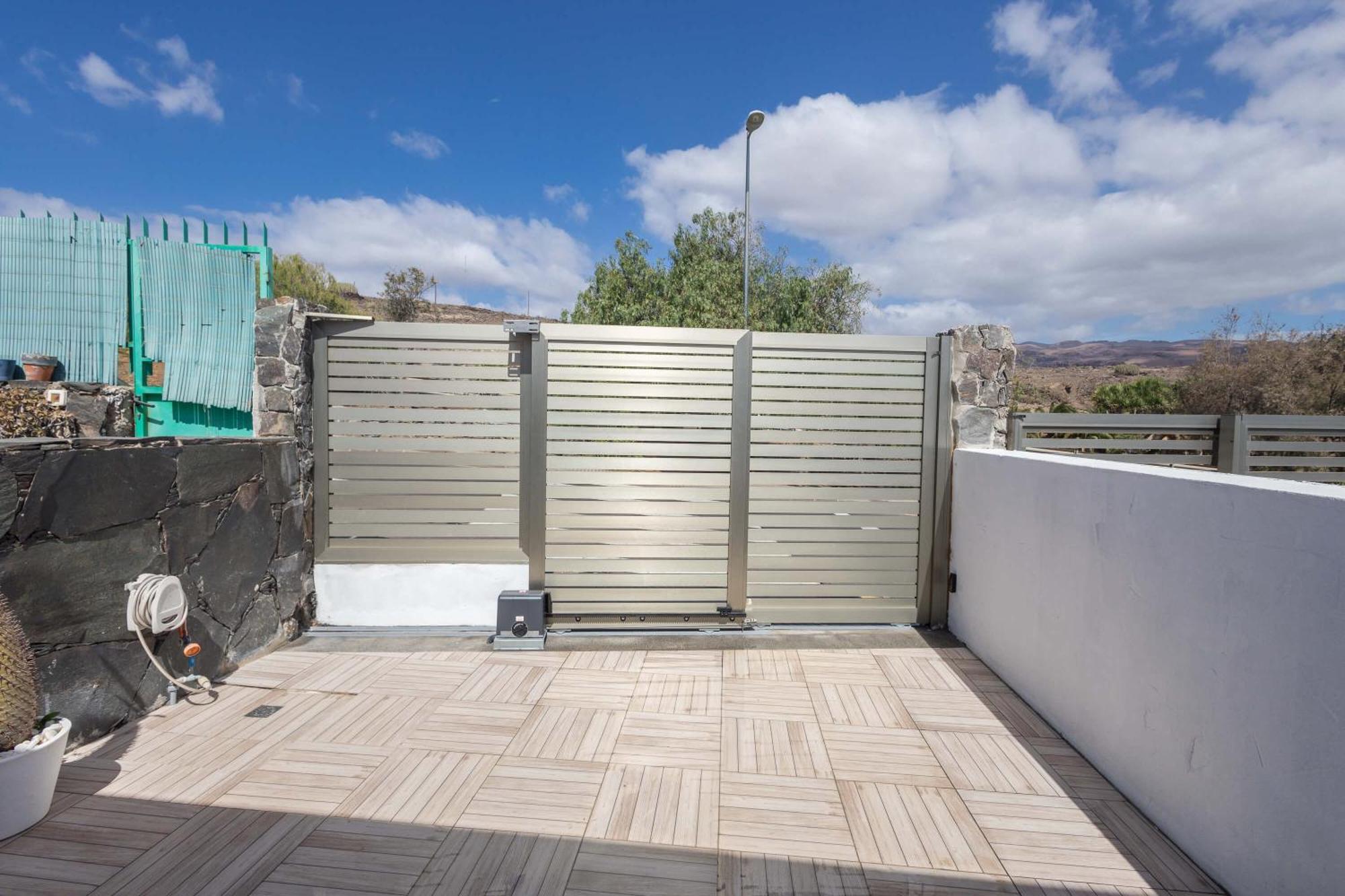 Playa Del Aguila Bungalow Con Terraza Solarium 马斯帕洛马斯 外观 照片