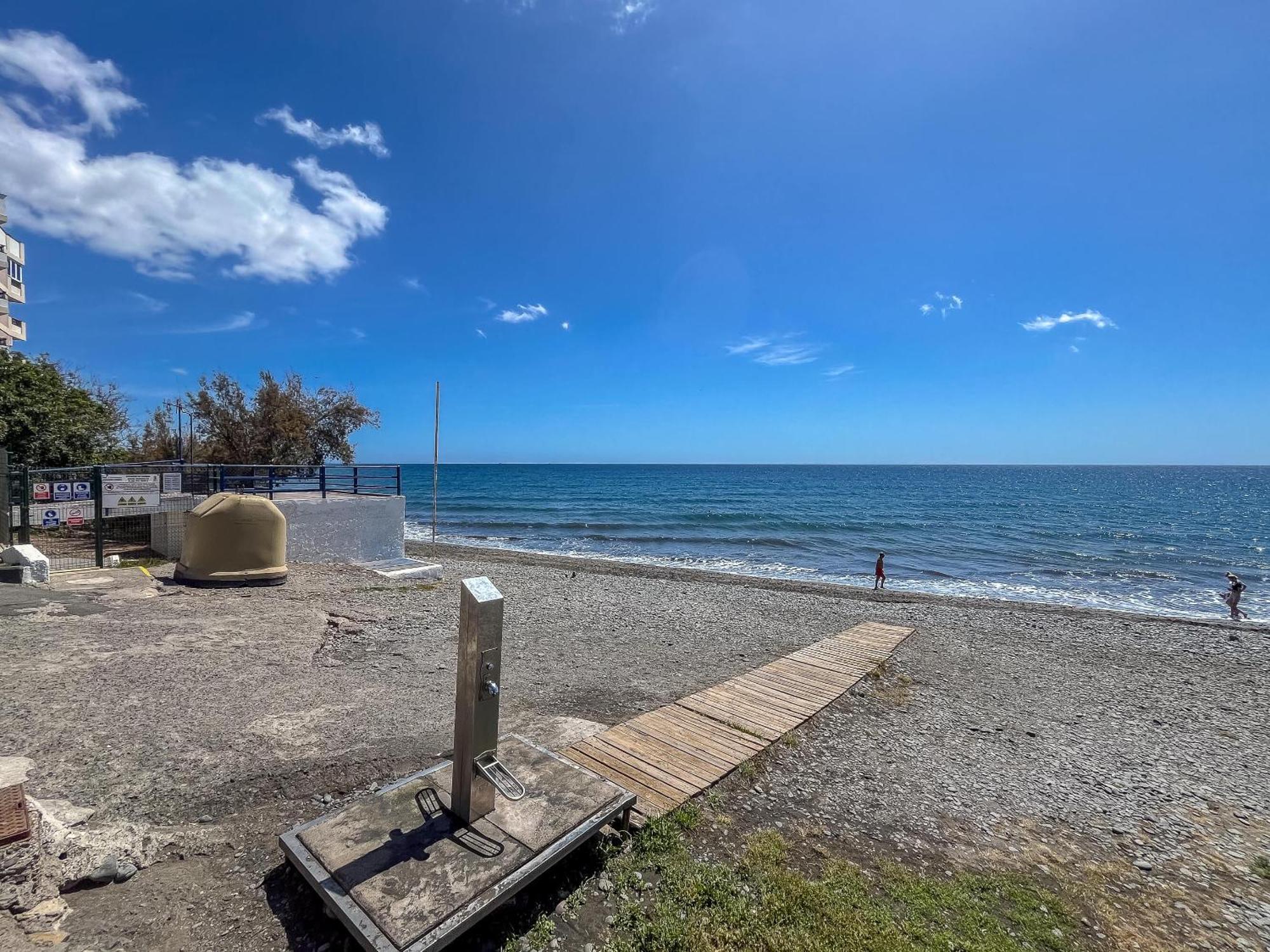 Playa Del Aguila Bungalow Con Terraza Solarium 马斯帕洛马斯 外观 照片
